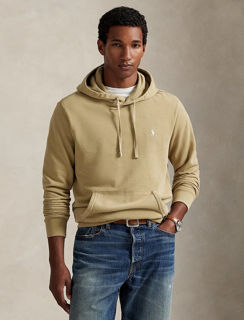 Polo Ralph Lauren - LOOPBACK TERRY-LSL-SWS - hoodies - rl khaki - 3