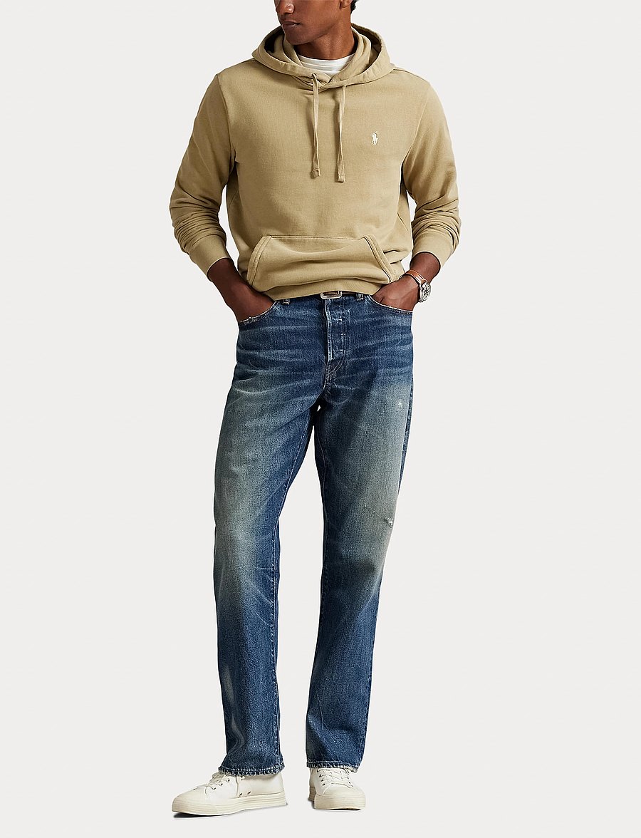 Polo Ralph Lauren - LOOPBACK TERRY-LSL-SWS - kapuutsiga dressipluusid - rl khaki - 4