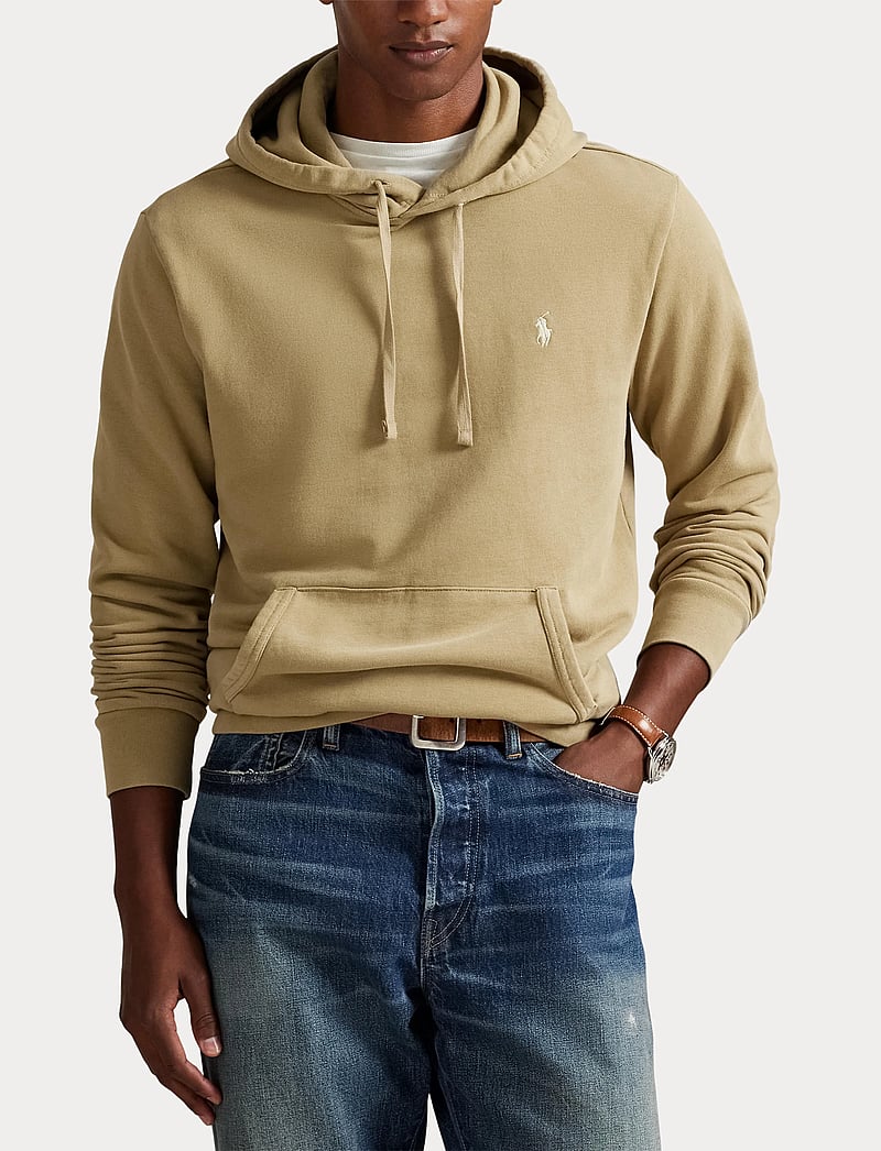 Polo Ralph Lauren - LOOPBACK TERRY-LSL-SWS - hoodies - rl khaki - 5