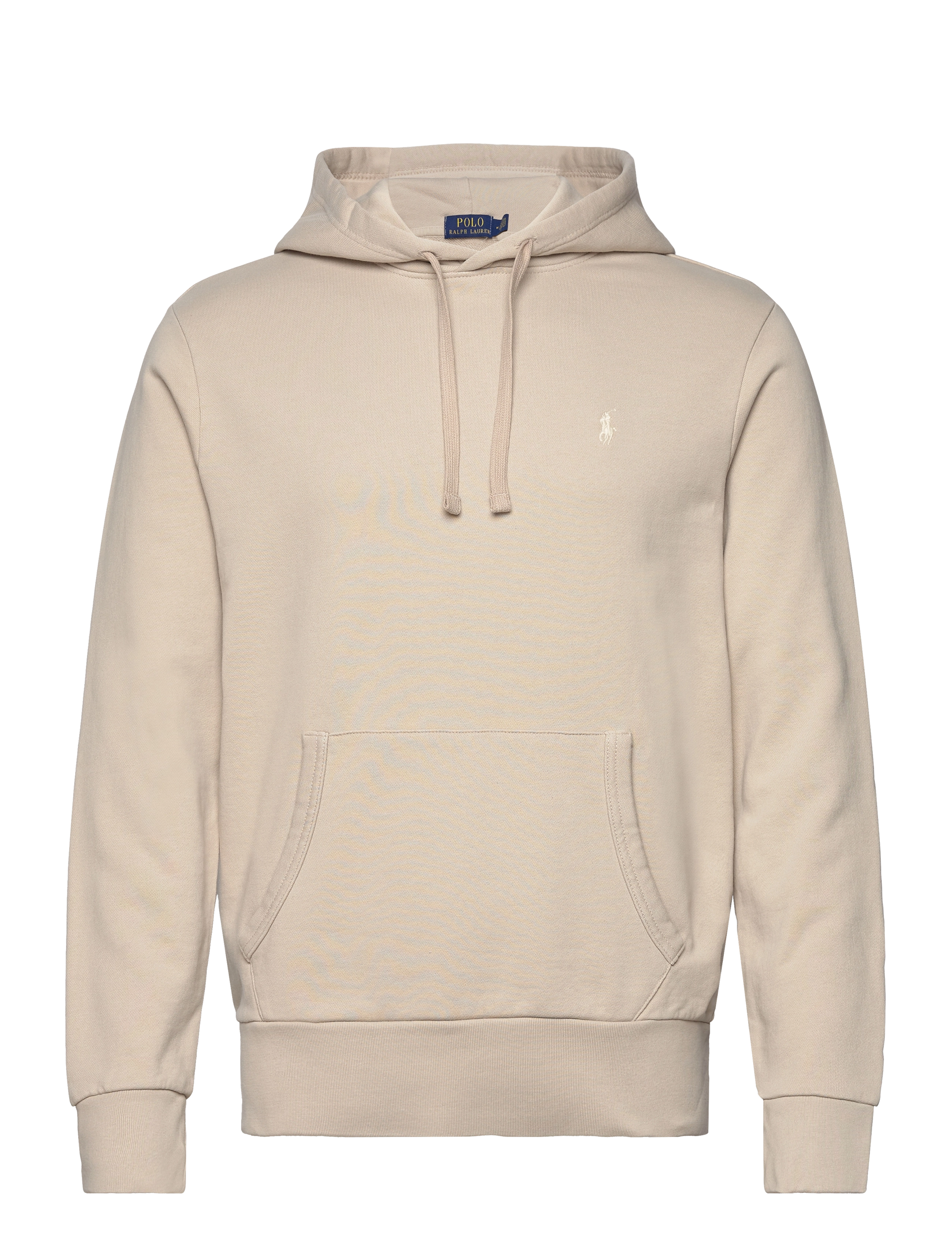 Polo Ralph Lauren Loopback Fleece Hoodie - Kläder - STONEWARE GREY / cream