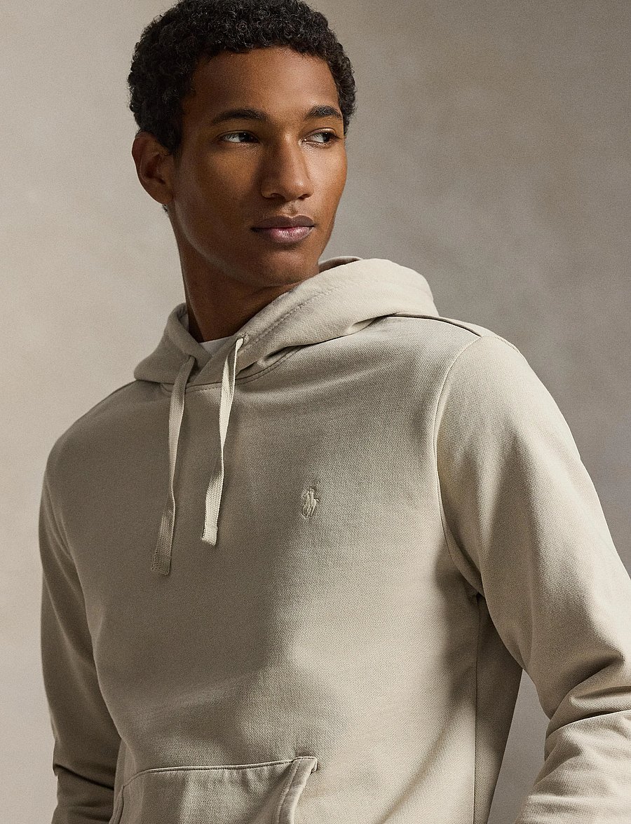 Polo Ralph Lauren - Loopback Fleece Hoodie - hoodies - stoneware grey - 4