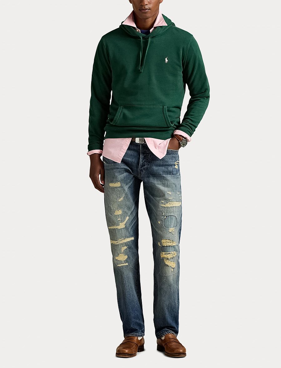 Polo Ralph Lauren - LOOPBACK TERRY-LSL-SWS - kapuutsiga dressipluusid - vintage pine - 4