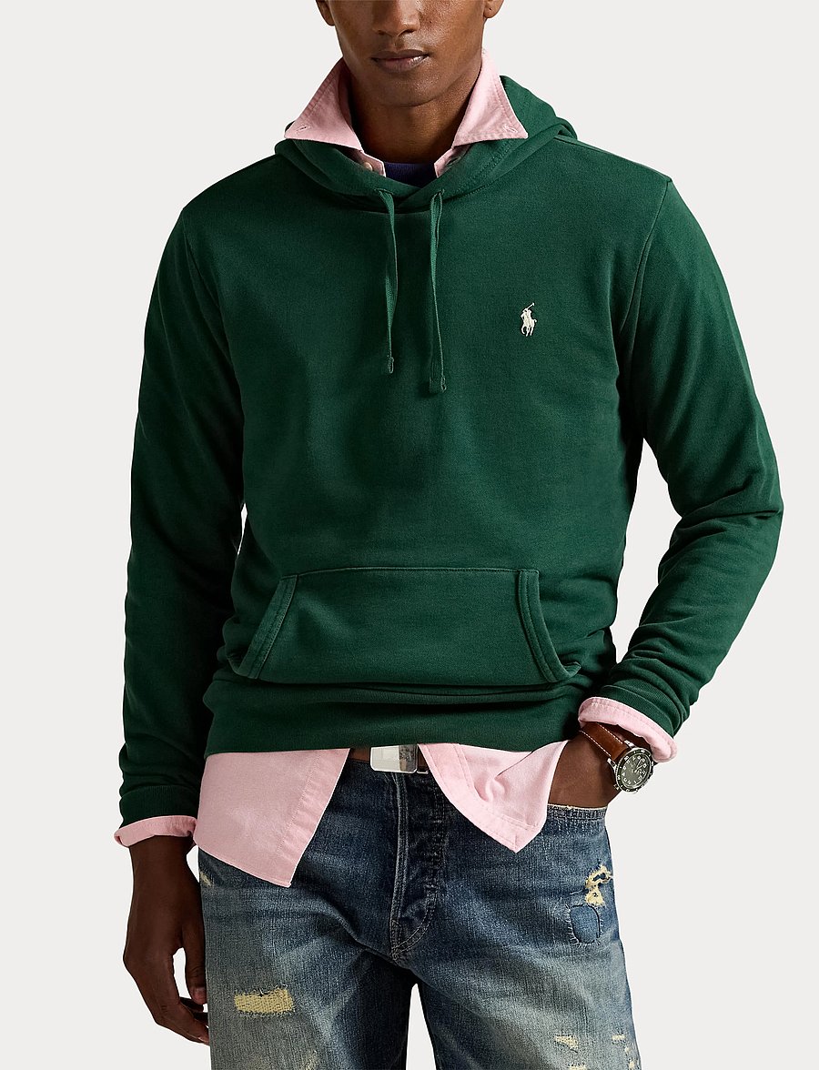 Polo Ralph Lauren - LOOPBACK TERRY-LSL-SWS - kapuutsiga dressipluusid - vintage pine - 5