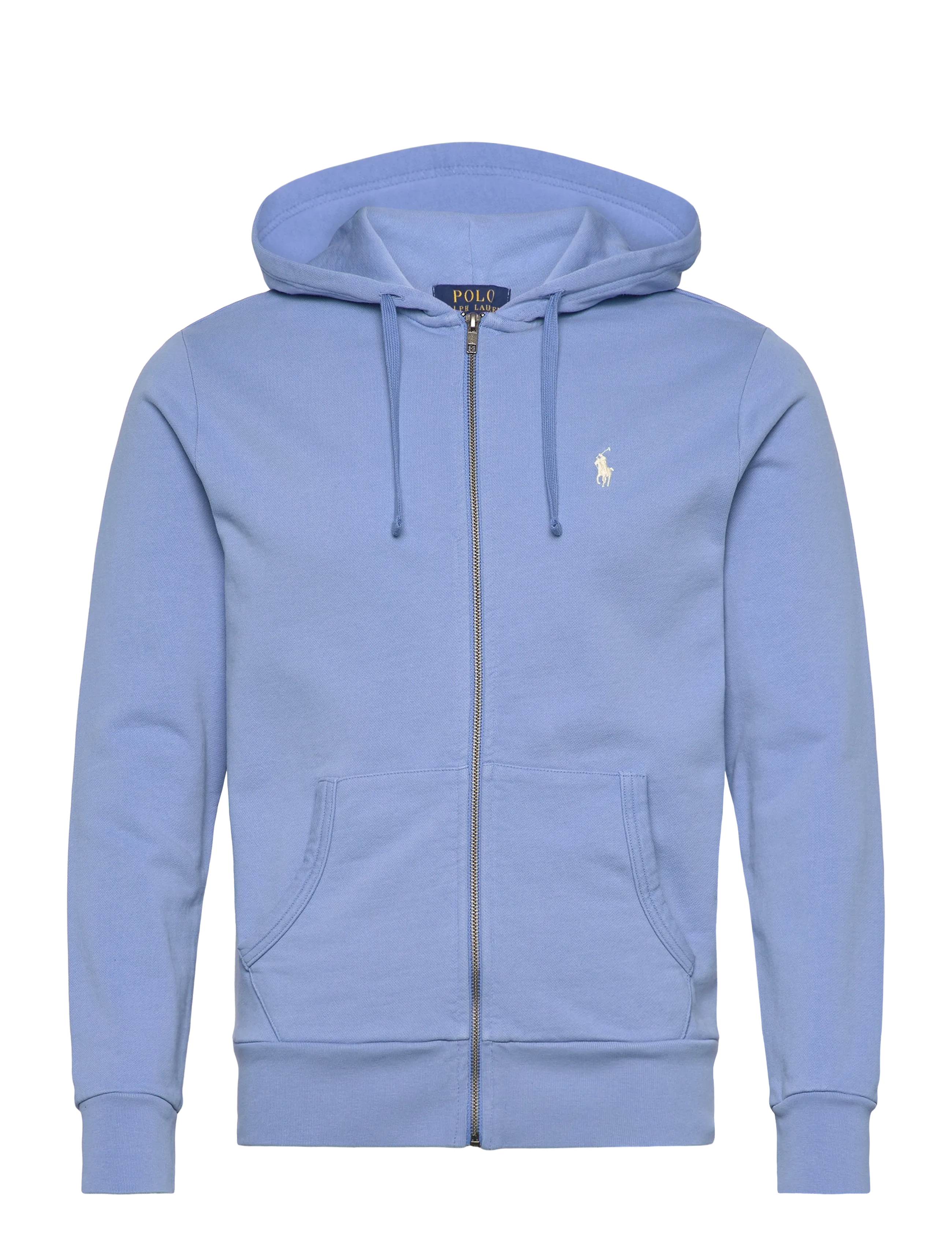 Loopback Fleece Full-Zip Hoodie - BRISTOL BLUE