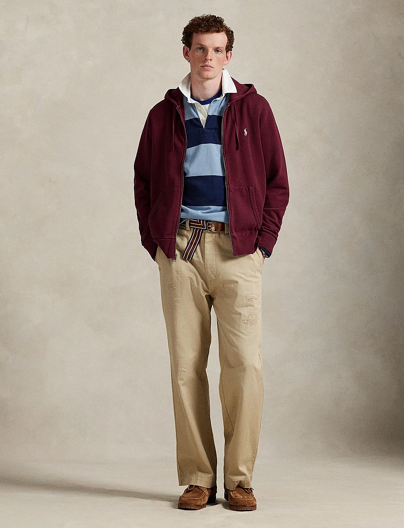 Polo Ralph Lauren - LOOPBACK TERRY-LSL-SWS - hoodies - classic wine - 0