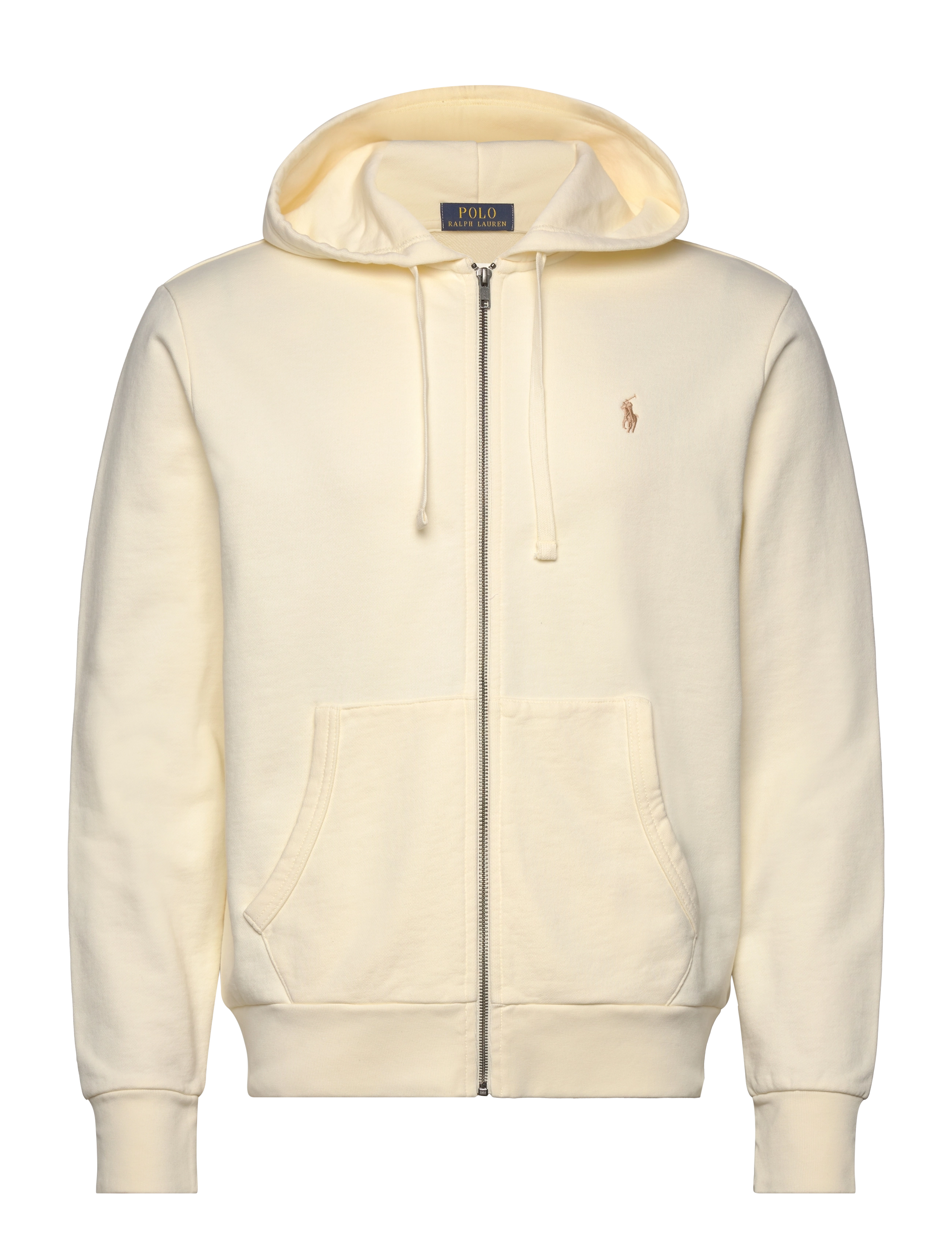 Loopback Fleece Full-Zip Hoodie - CLUBHOUSE CREAM