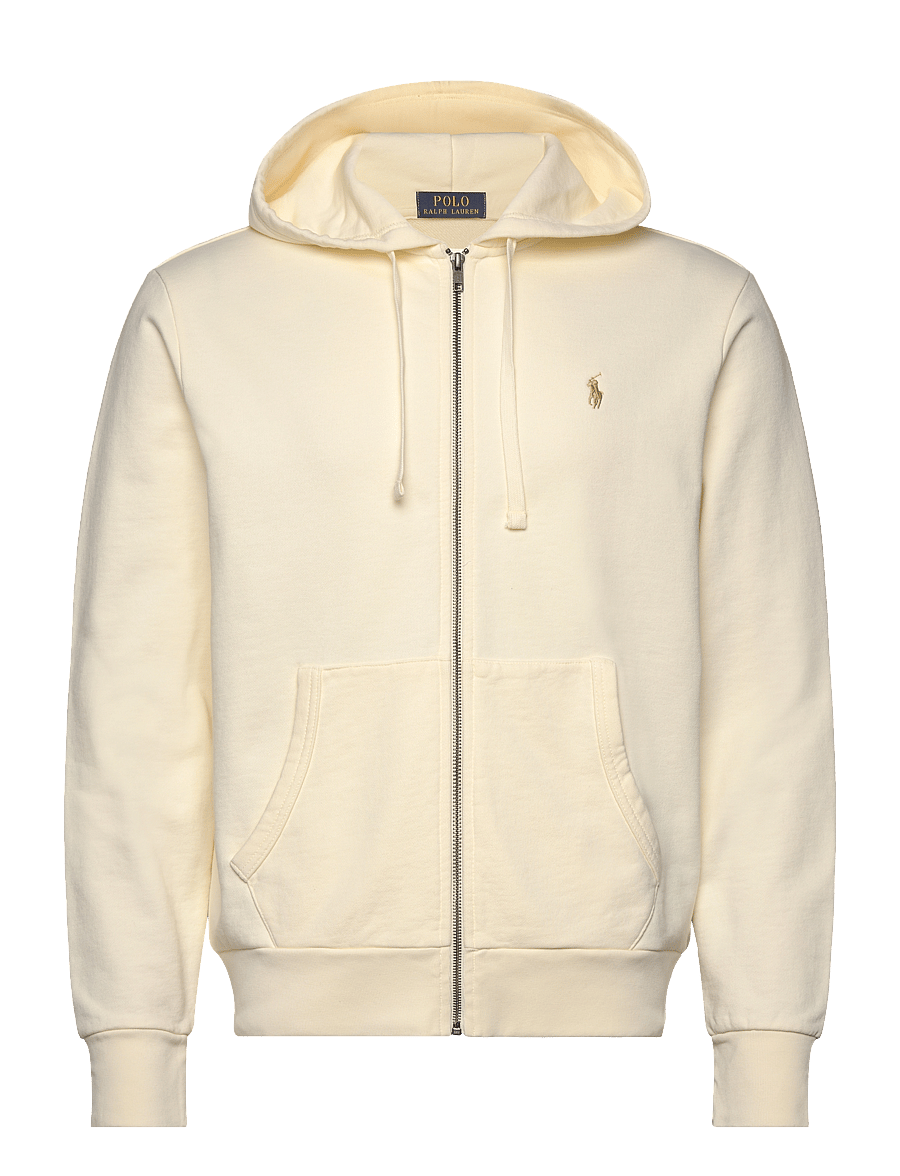 Polo Ralph Lauren - Loopback Fleece Full-Zip Hoodie - hoodies - clubhouse cream - 1