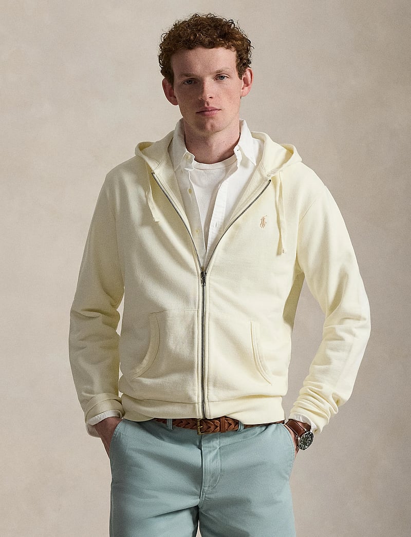 Polo Ralph Lauren - Loopback Fleece Full-Zip Hoodie - kapuzenpullover - clubhouse cream - 3