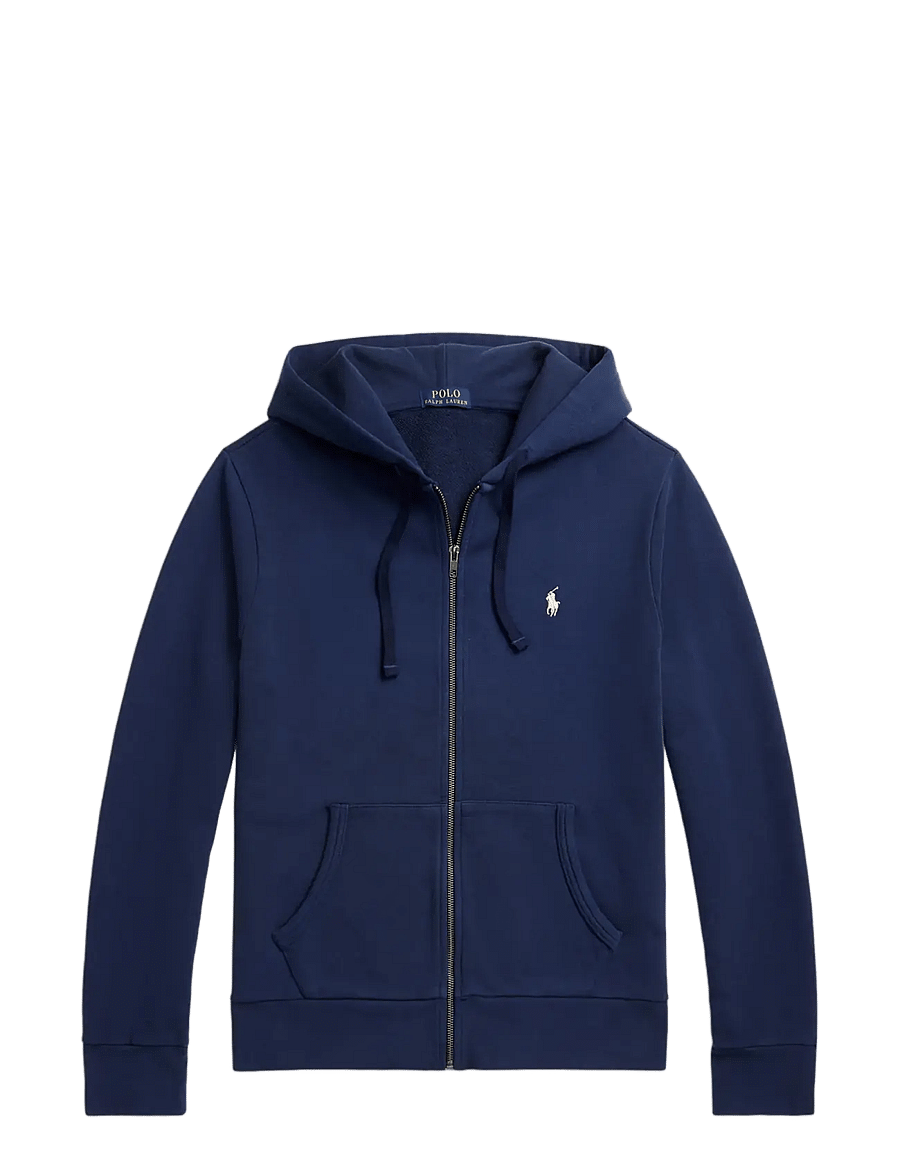 Polo Ralph Lauren - Loopback Fleece Full-Zip Hoodie - kapuutsiga dressipluusid - cruise navy - 1