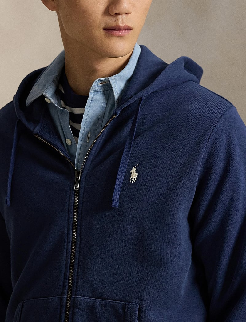 Polo Ralph Lauren - Loopback Fleece Full-Zip Hoodie - kapuutsiga dressipluusid - cruise navy - 4
