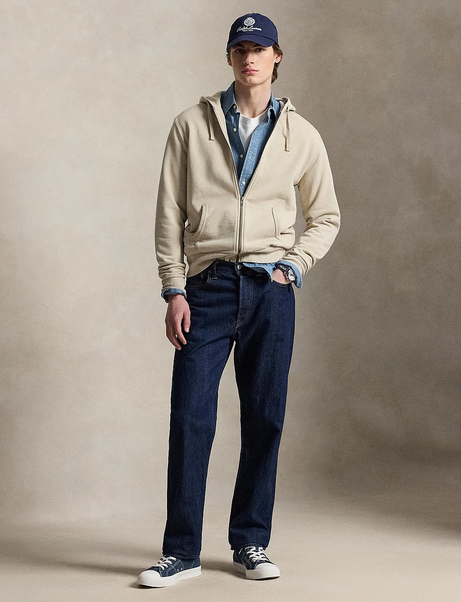 Polo Ralph Lauren - Loopback Fleece Full-Zip Hoodie - kapuutsiga dressipluusid - stoneware grey - 3