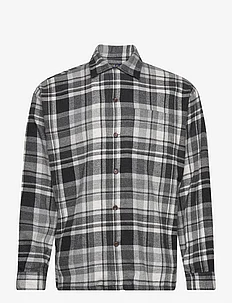 Big Fit Plaid Brushed Flannel Shirt, Polo Ralph Lauren