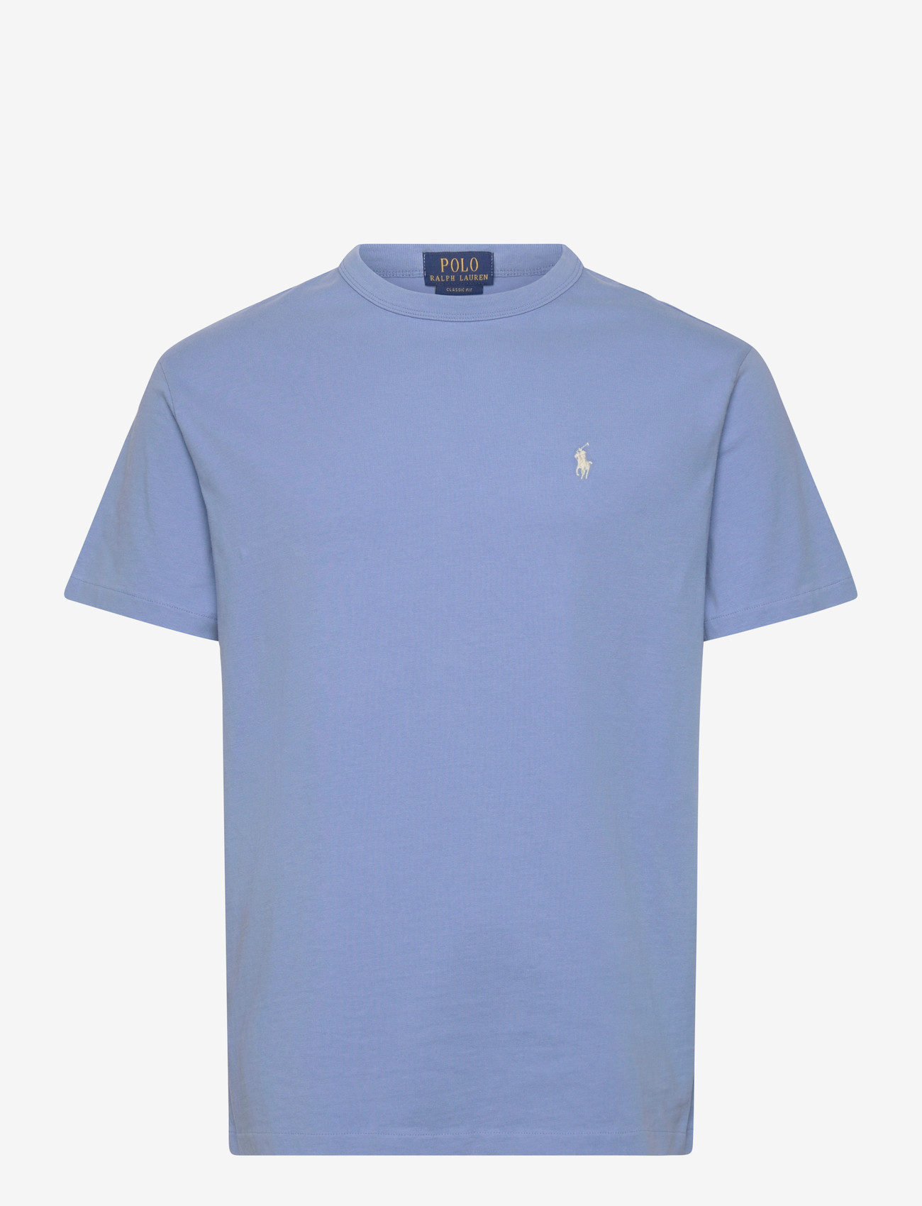 Polo Ralph Lauren - Classic Fit Jersey Crewneck T-Shirt - kortærmede t-shirts - bristol blue - 0