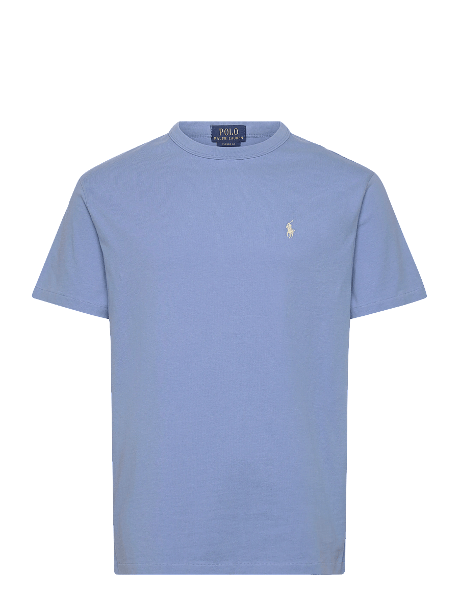 Polo Ralph Lauren - Classic Fit Jersey Crewneck T-Shirt - kurzärmelig - bristol blue - 1