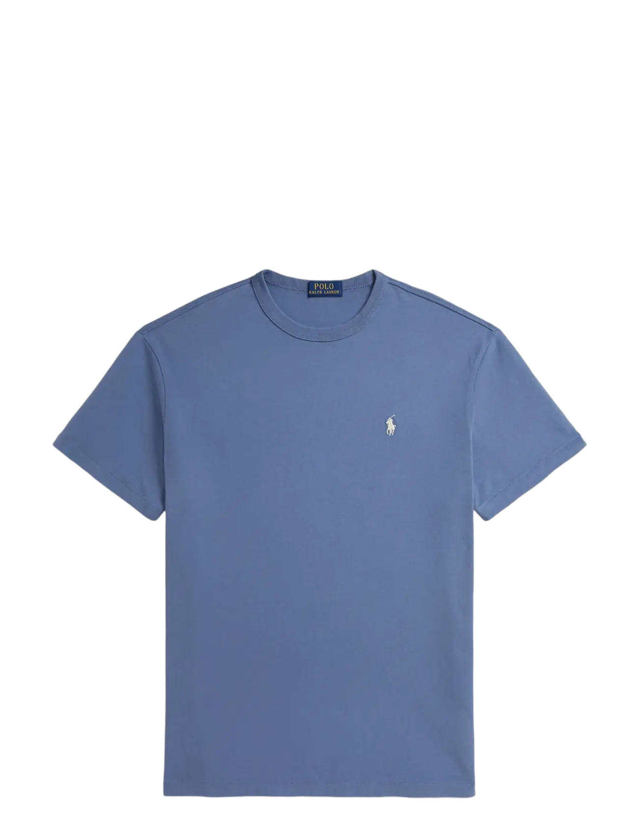 Polo Ralph Lauren - Classic Fit Jersey Crewneck T-Shirt - kortærmede t-shirts - capri blue - 1
