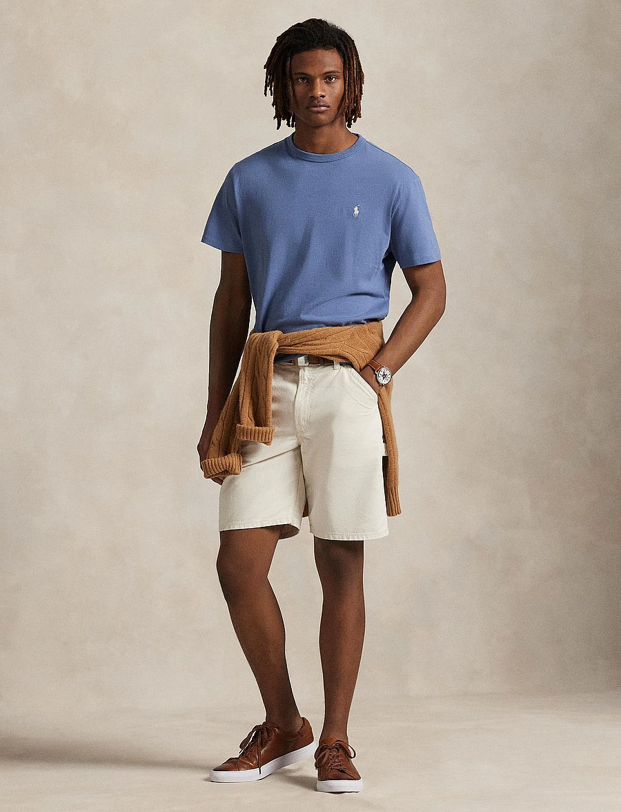Polo Ralph Lauren - 16/1 JERSEY-SSL-TSH - kurzärmelige t-shirts - capri blue - 0