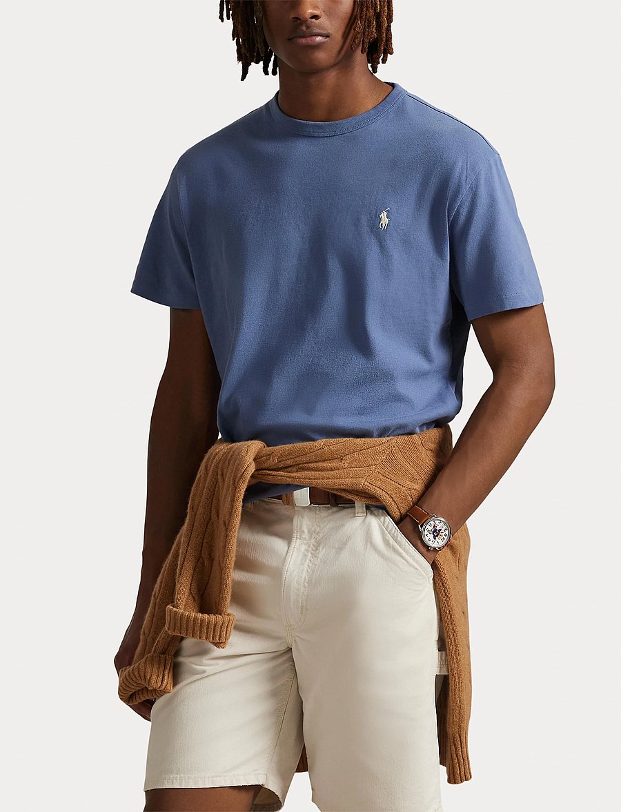 Polo Ralph Lauren - 16/1 JERSEY-SSL-TSH - kurzärmelige t-shirts - capri blue - 5