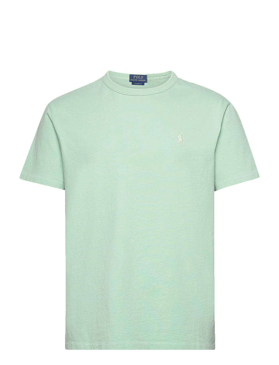 Polo Ralph Lauren - Classic Fit Jersey Crewneck T-Shirt - kurzärmelig - celadon - 1