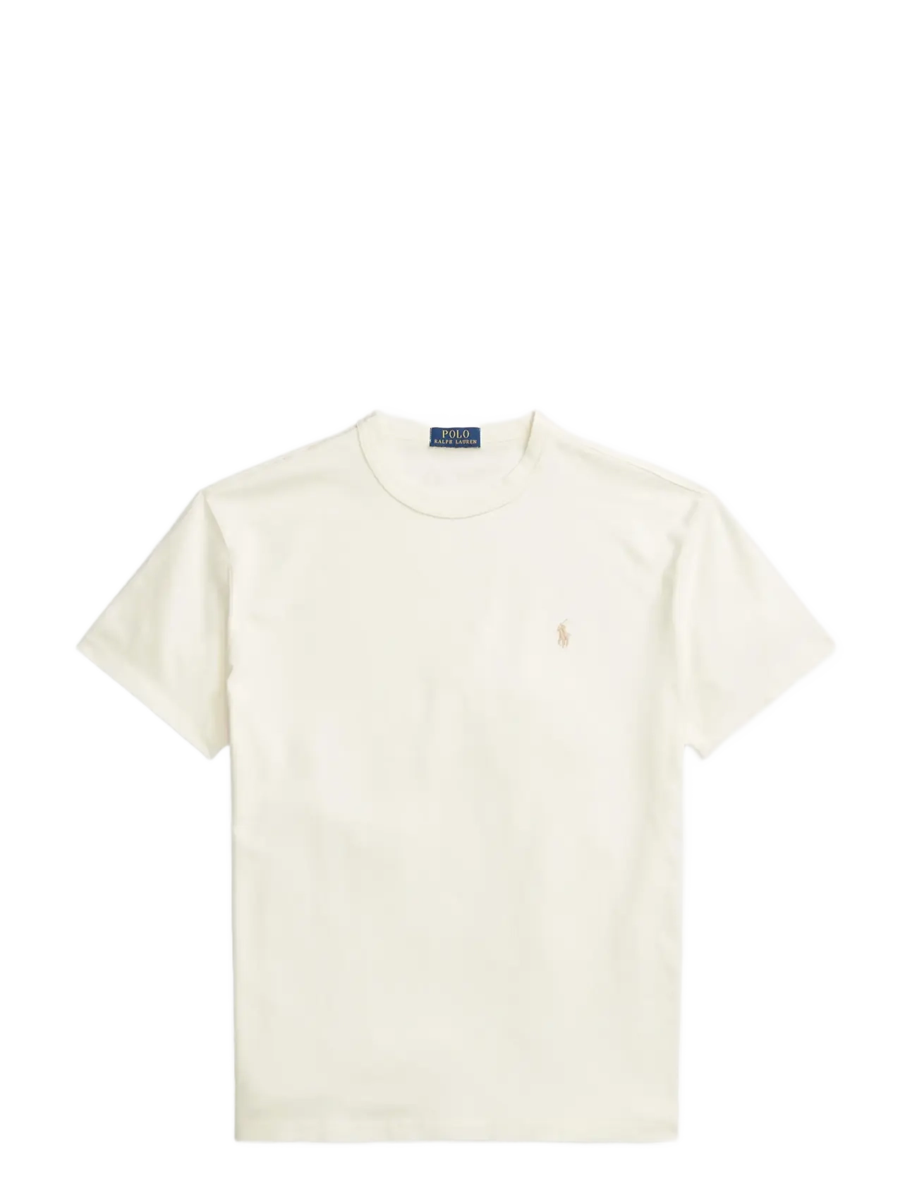 Classic Fit Jersey Crewneck T-Shirt - CLUBHOUSE CREAM