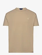 Classic Fit Jersey Crewneck T-Shirt - COASTAL BEIGE