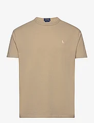 Polo Ralph Lauren - Classic Fit Jersey Crewneck T-Shirt - short-sleeved t-shirts - coastal beige - 0