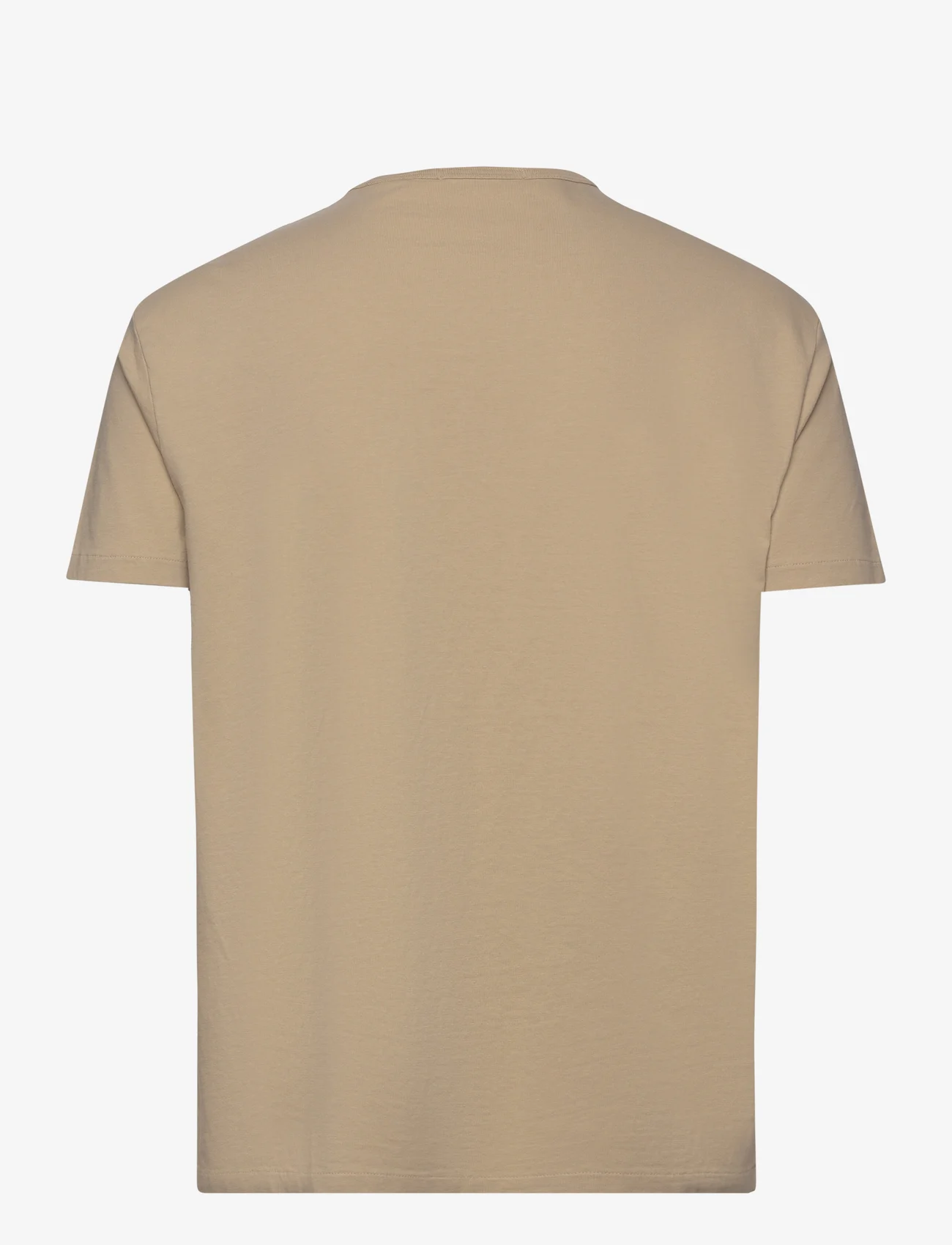 Polo Ralph Lauren - Classic Fit Jersey Crewneck T-Shirt - short-sleeved t-shirts - coastal beige - 1