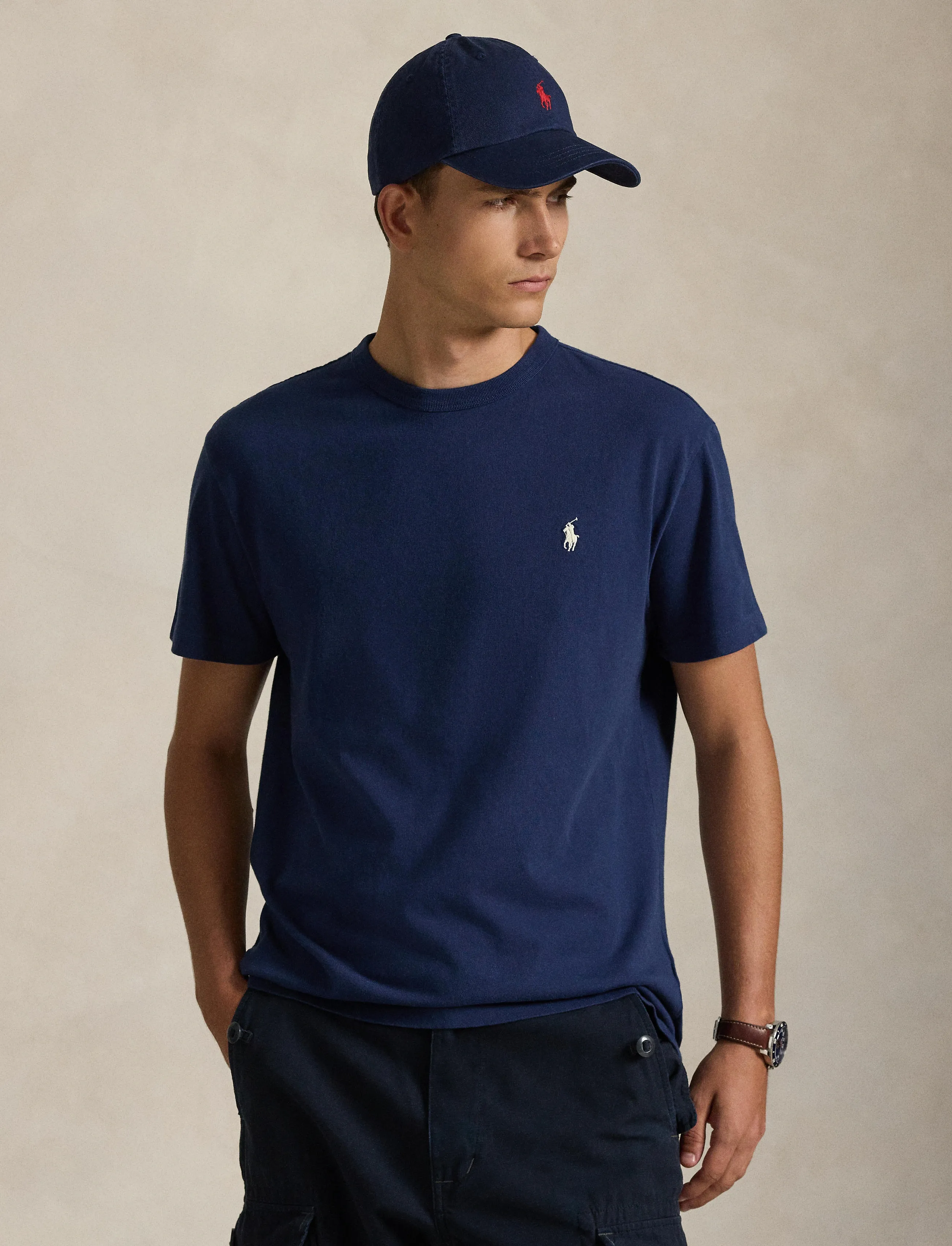 Polo Ralph Lauren - Classic Fit Jersey Crewneck T-Shirt - t-shirts à manches courtes - cruise navy - 3