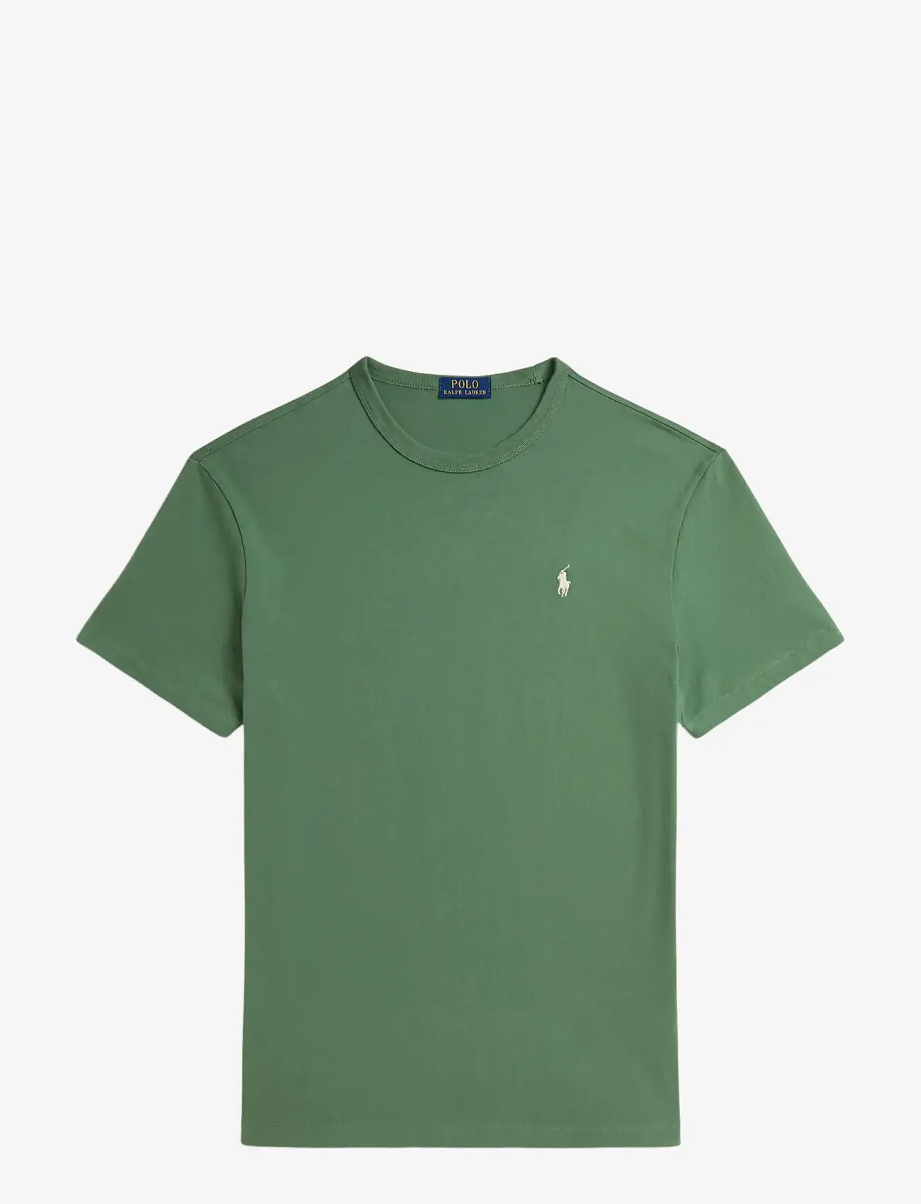 Polo Ralph Lauren - Classic Fit Jersey Crewneck T-Shirt - kortærmede t-shirts - fatigue - 1