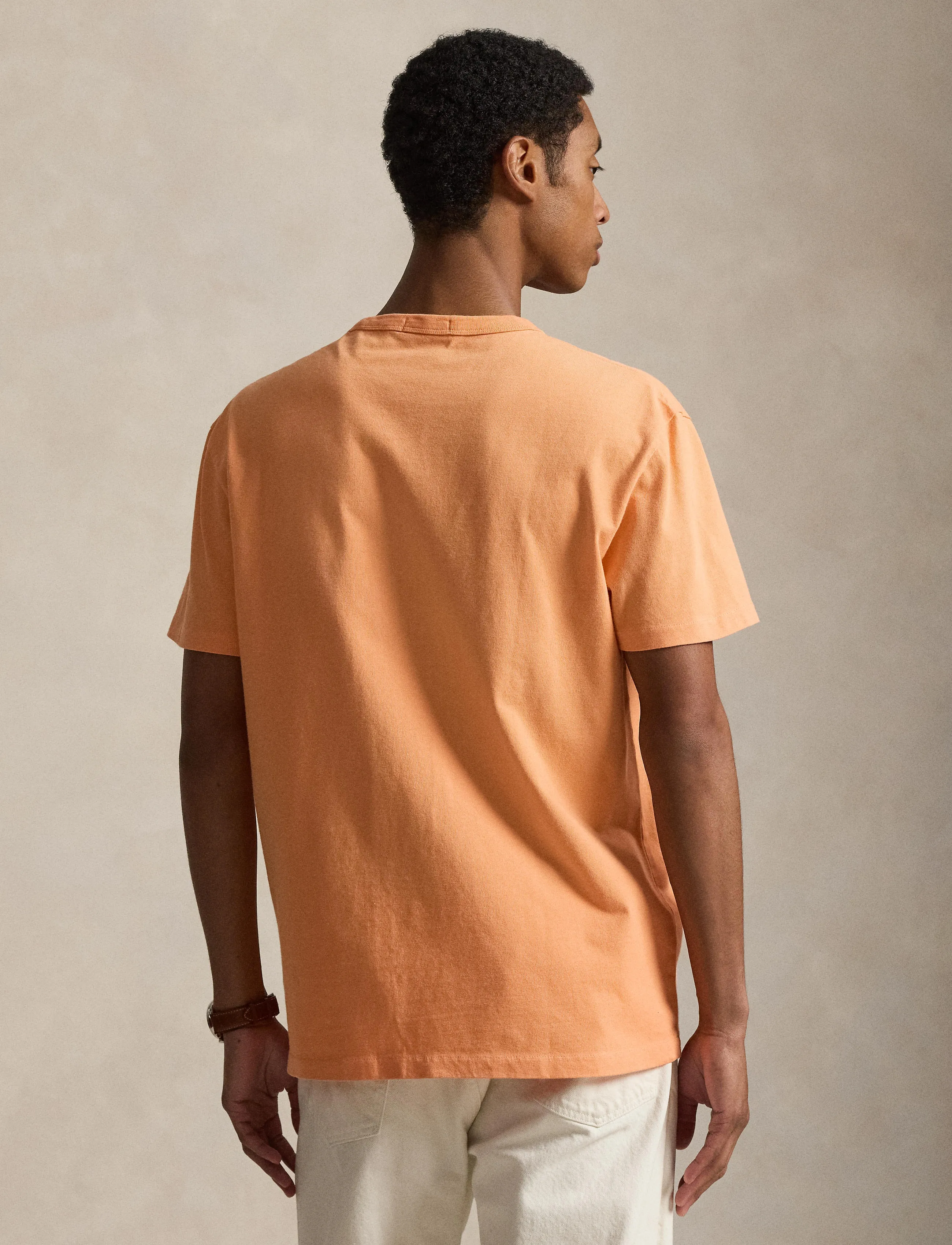 Polo Ralph Lauren - Classic Fit Jersey Crewneck T-Shirt - kurzärmelig - pompano orange - 2