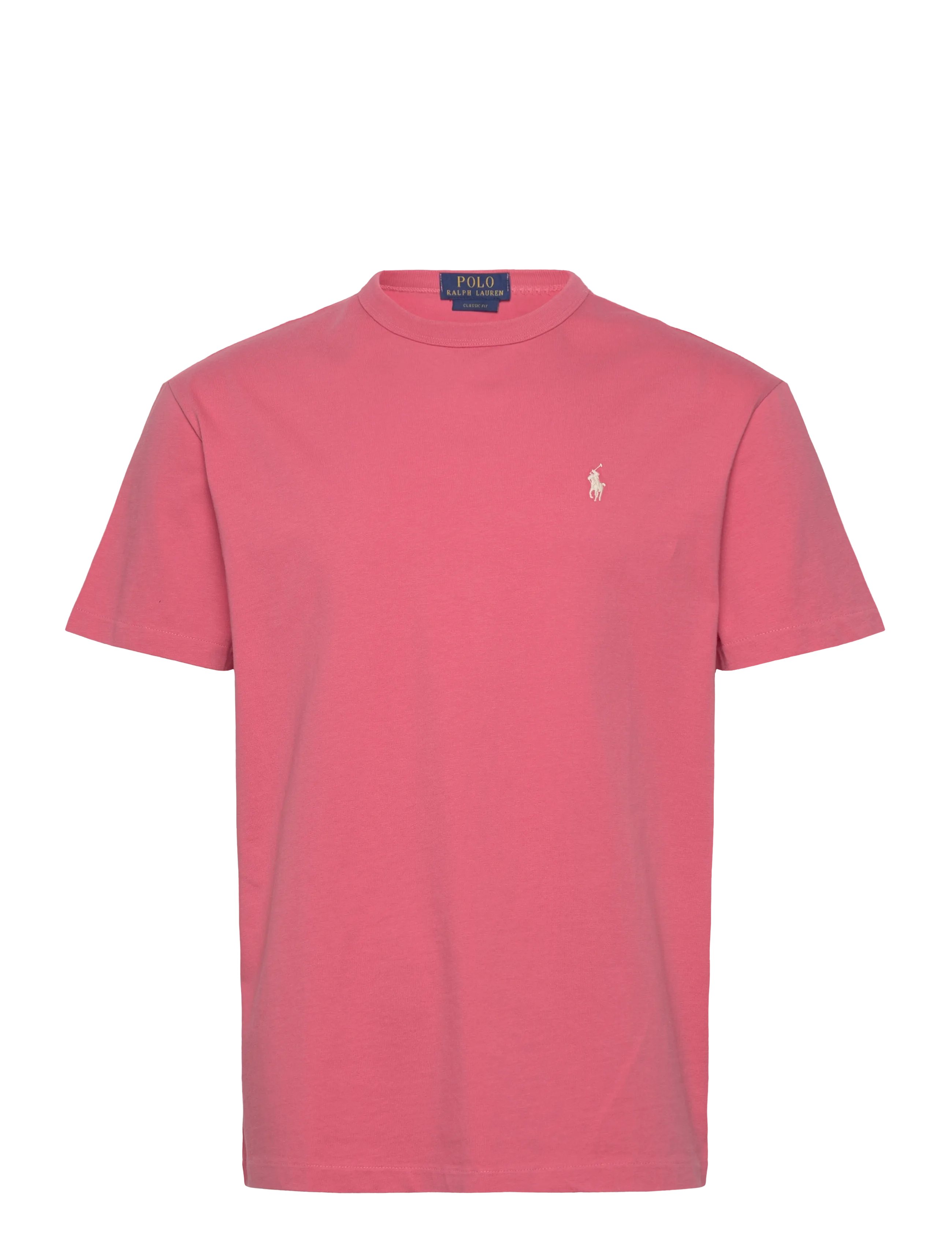 Polo Ralph Lauren Classic Fit Jersey Crewneck T-Shirt - Kleidung - RED SKY / pink/rose