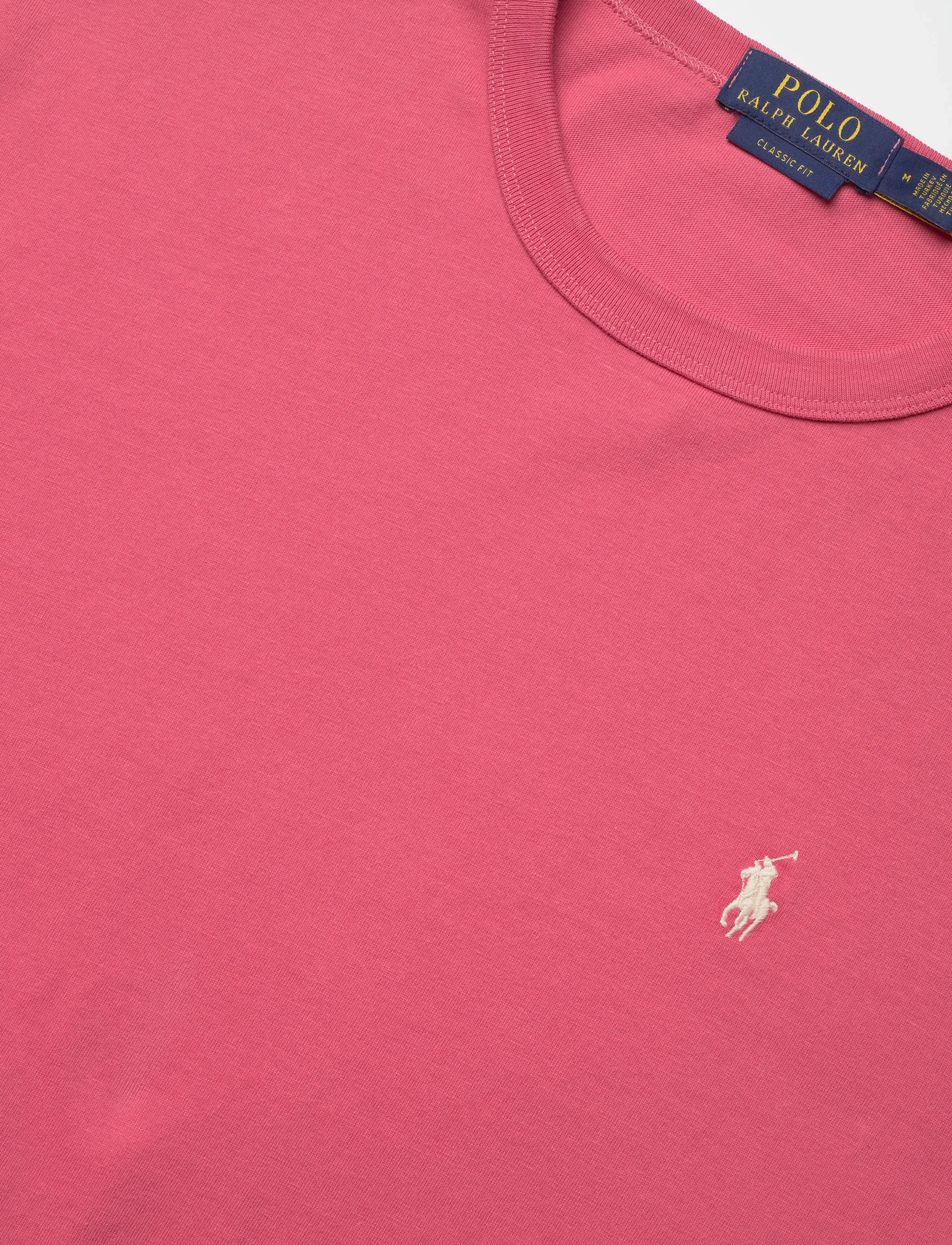 Polo Ralph Lauren - Classic Fit Jersey Crewneck T-Shirt - lühikeste varrukatega t-särgid - red sky - 2
