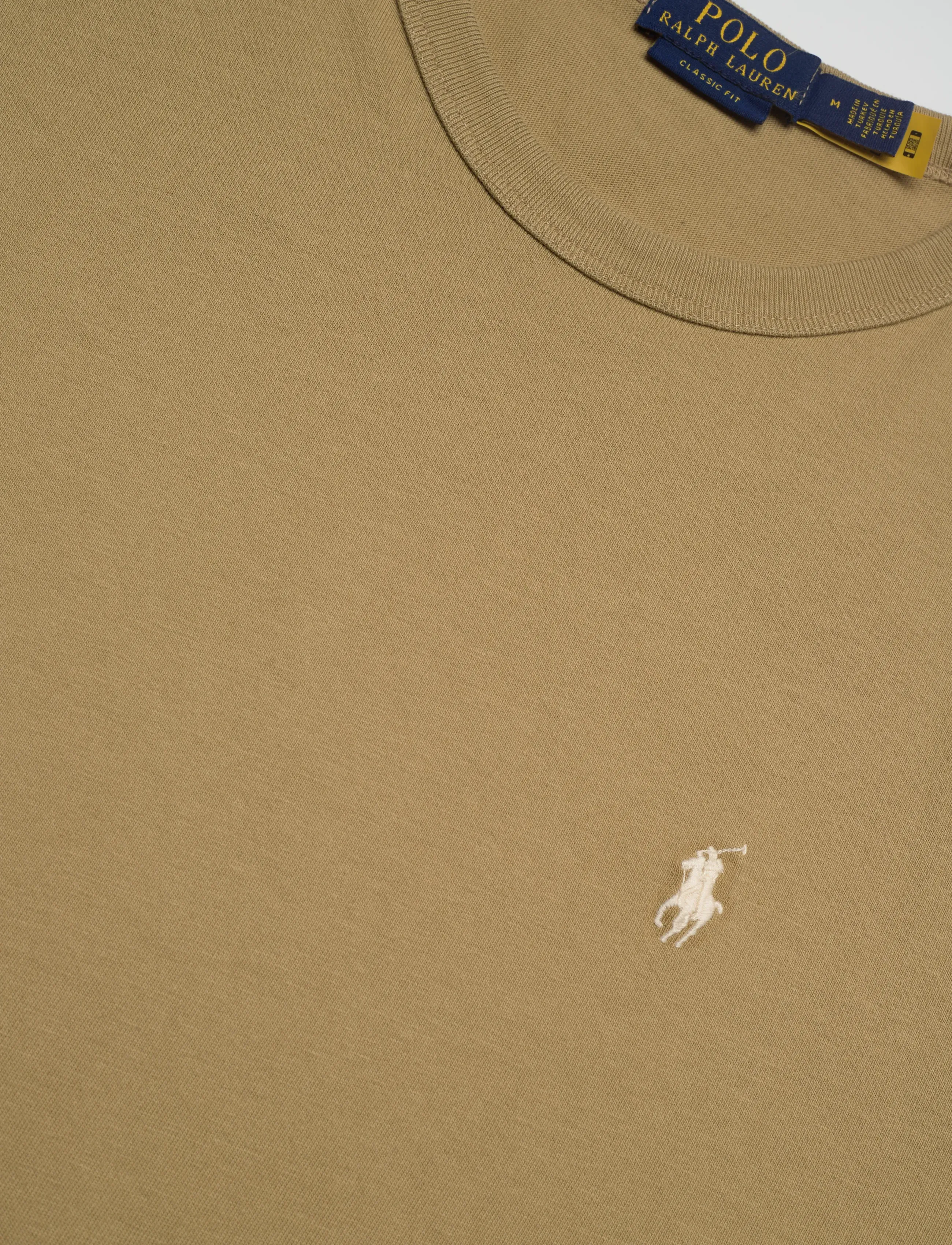 Polo Ralph Lauren - Classic Fit Jersey Crewneck T-Shirt - lühikeste varrukatega t-särgid - rl khaki - 2
