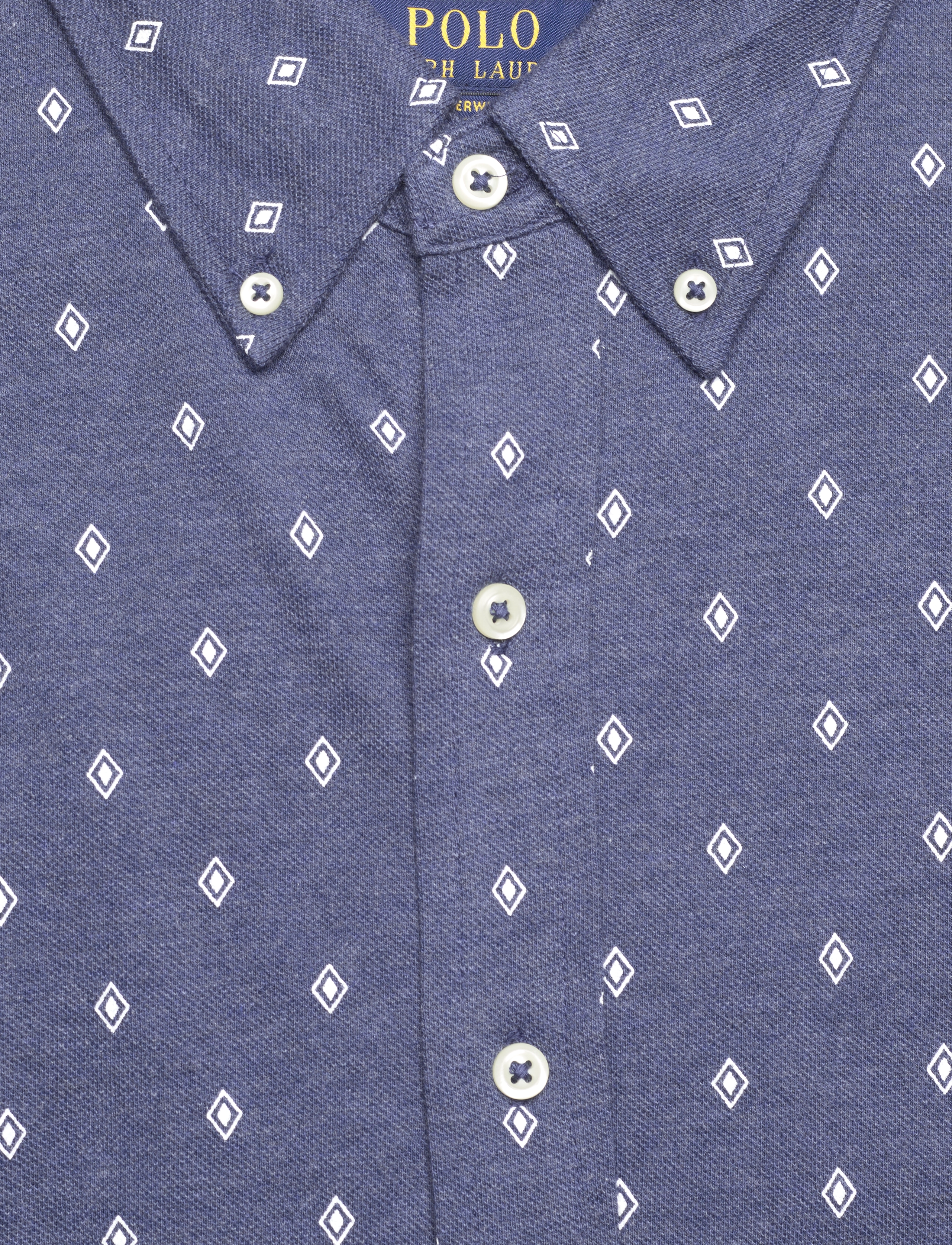 Polo Ralph Lauren - 30/1 FEATHERWEIGHT-LSL-SPS - diamond ace derby - 2