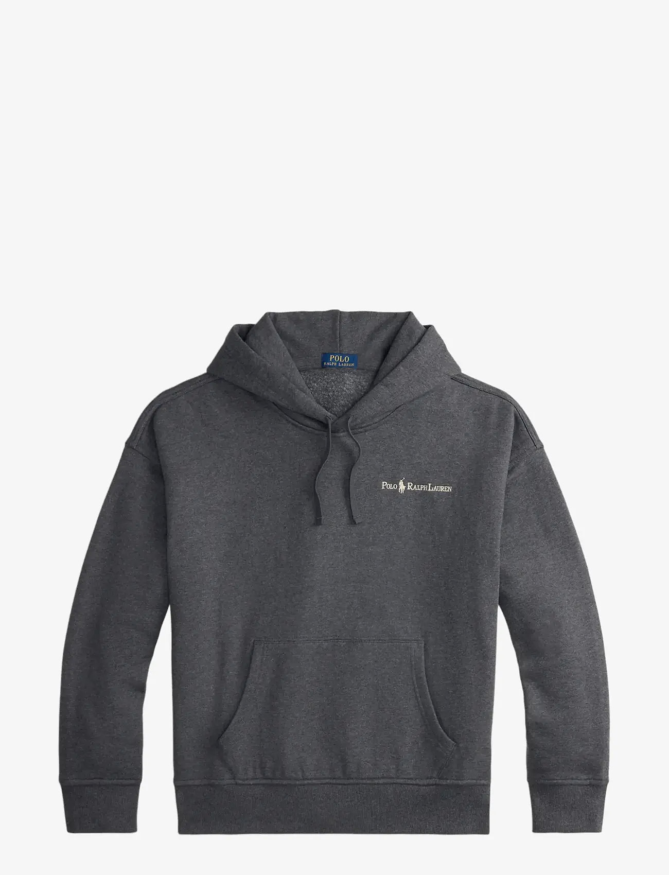Polo Ralph Lauren - Relaxed Fit Logo Fleece Hoodie - hoodies - barclay heather - 1