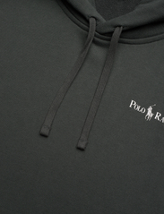 Polo Ralph Lauren - Relaxed Fit Logo Fleece Hoodie - hupparit - faded black canva - 3