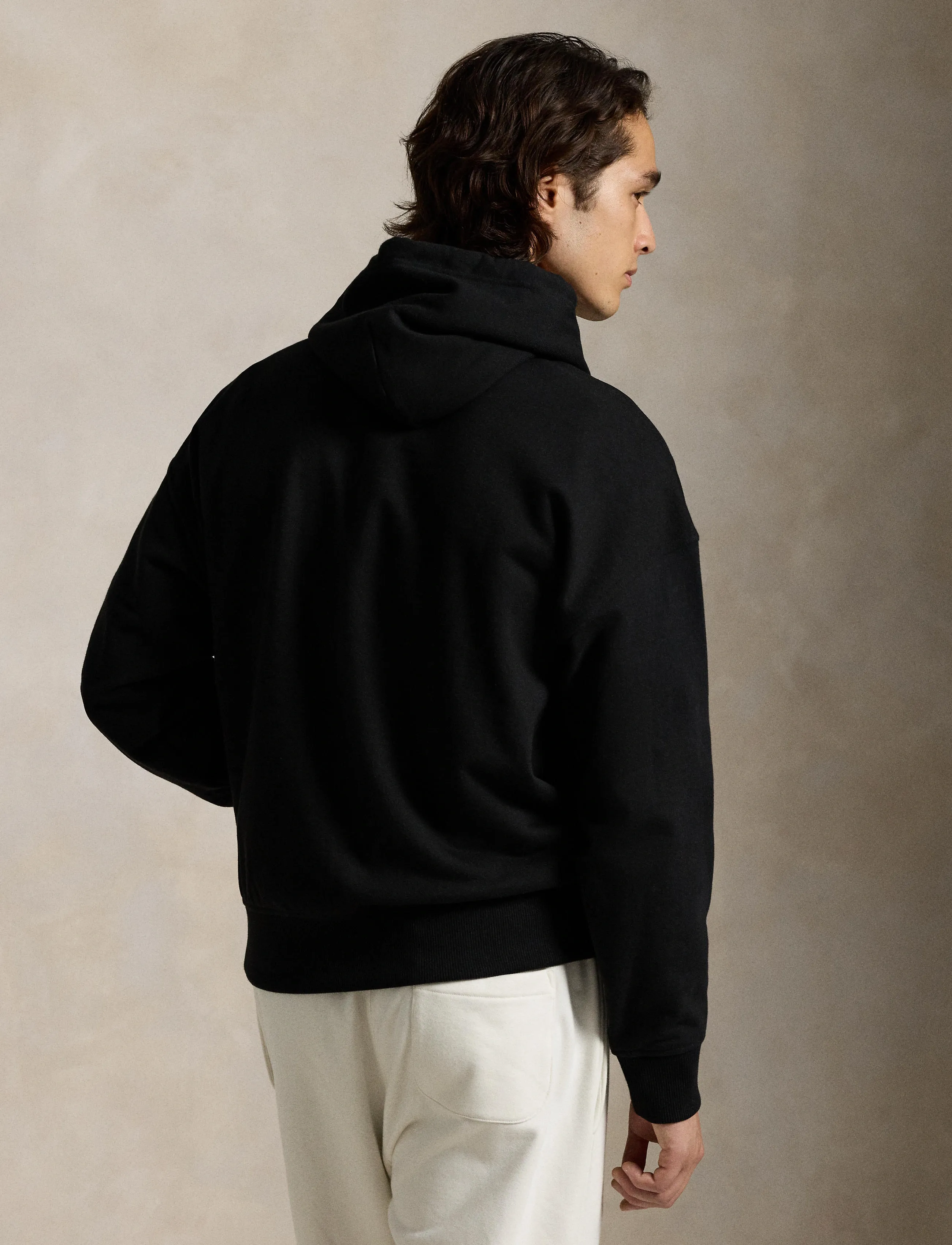 Polo Ralph Lauren - Relaxed Fit Logo Fleece Hoodie - kapuzenpullover - polo black - 3