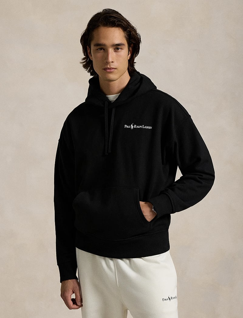 Polo Ralph Lauren - Relaxed Fit Logo Fleece Hoodie - kapuzenpullover - polo black - 4