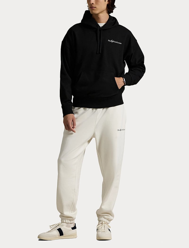 Polo Ralph Lauren - Relaxed Fit Logo Fleece Hoodie - kapuzenpullover - polo black - 5