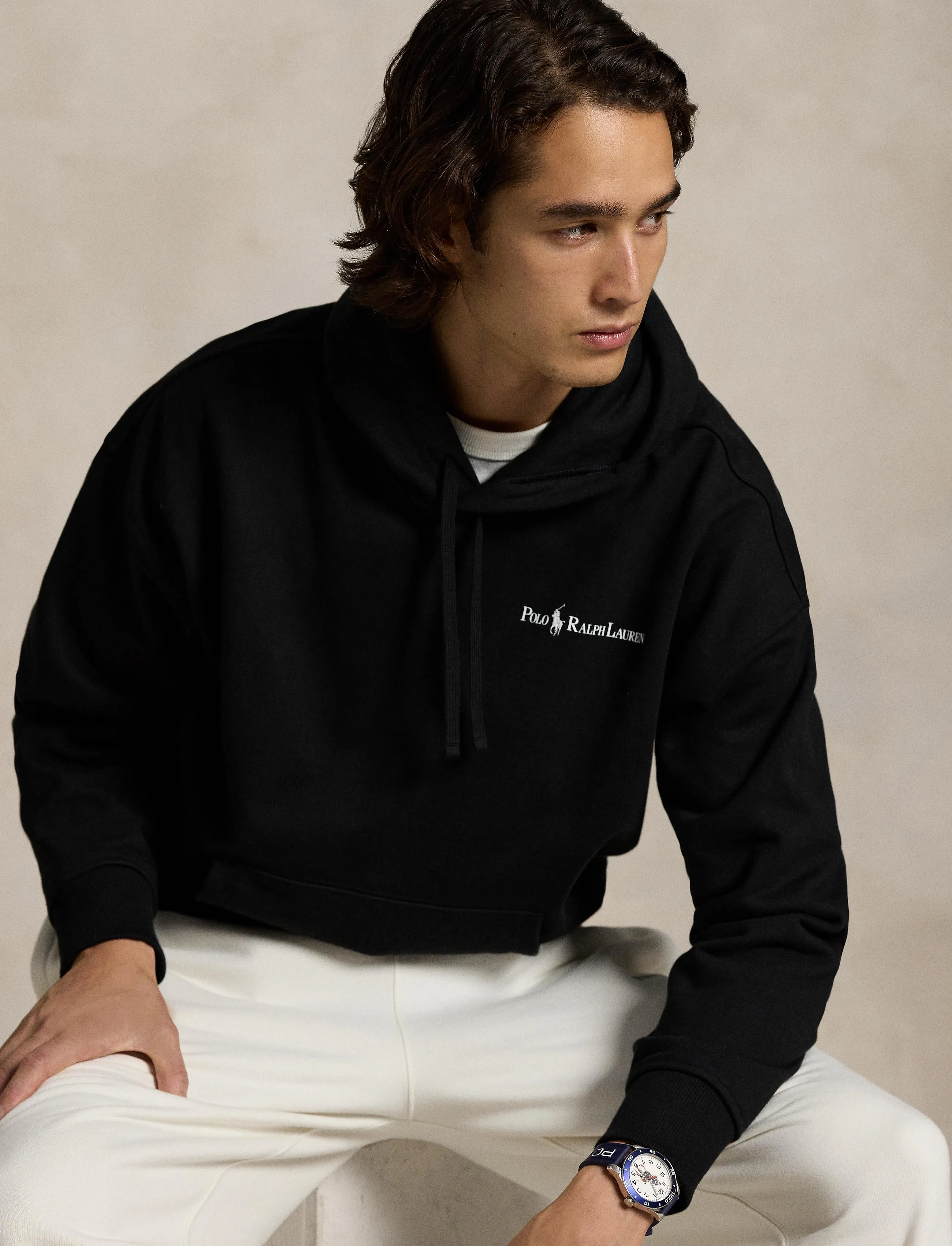 Polo Ralph Lauren Relaxed Fit Logo Fleece Hoodie herr – bild 9