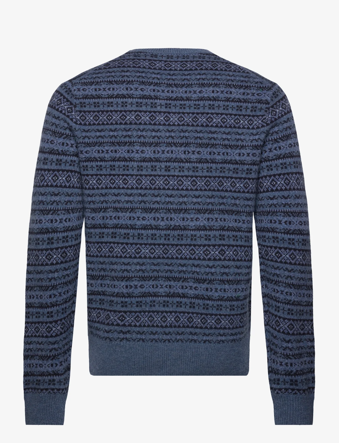 Polo Ralph Lauren - Fair Isle Wool Sweater - adījumi ar apaļu kakla izgriezumu - navy combo - 1