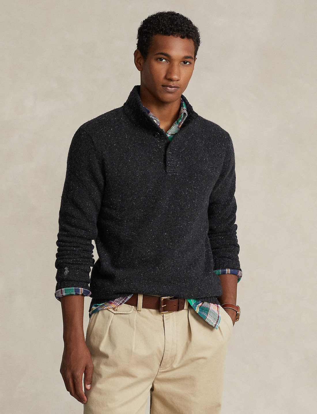 Polo Ralph Lauren Wool blend Mockneck Sweater Turtlenecks Boozt