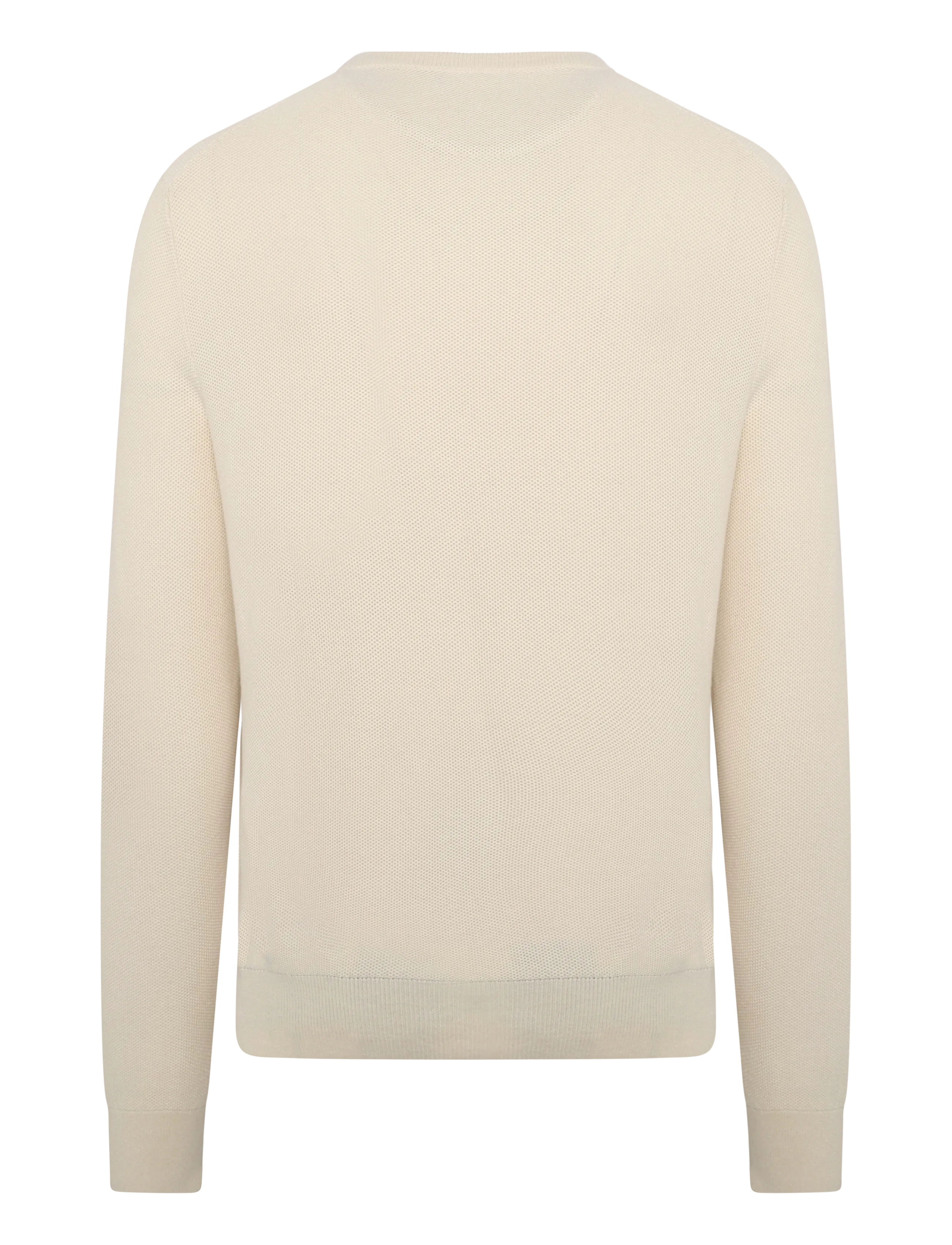Polo Ralph Lauren - Mesh-Knit Cotton Crewneck Sweater - rundhals - andover cream - 2