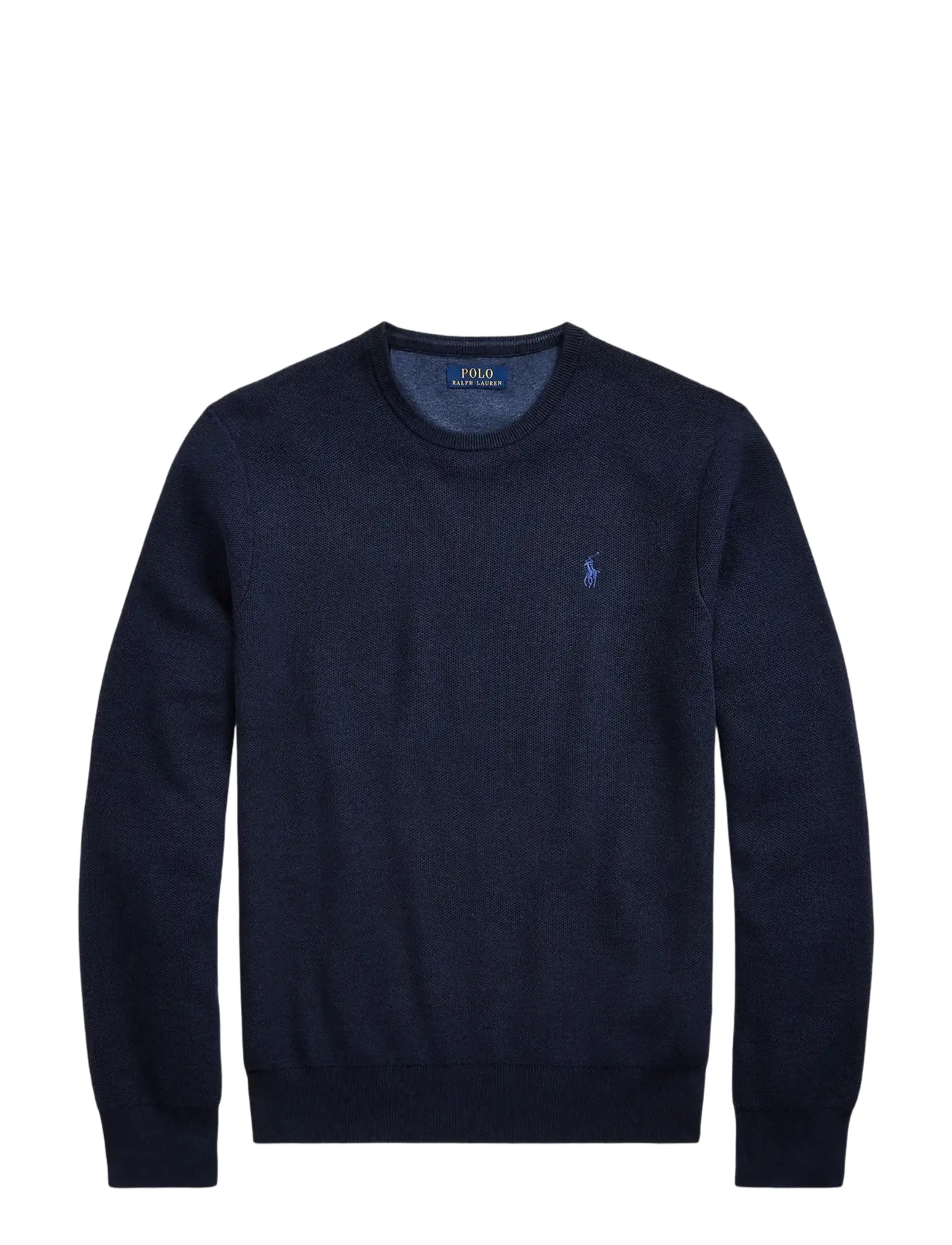 Polo Ralph Lauren 32/2 COTTON-LSL-PLO - Strickmode - NAVY HTR / navy