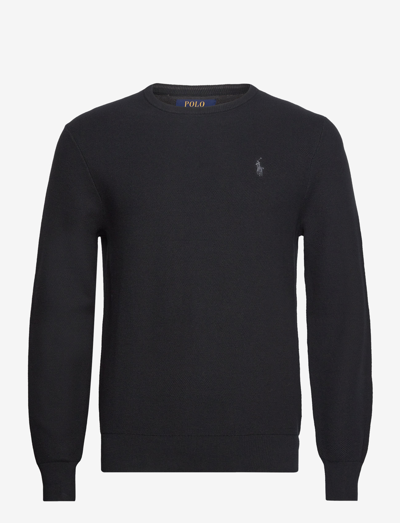 Polo Ralph Lauren Mesh-knit Cotton Crewneck Sweater