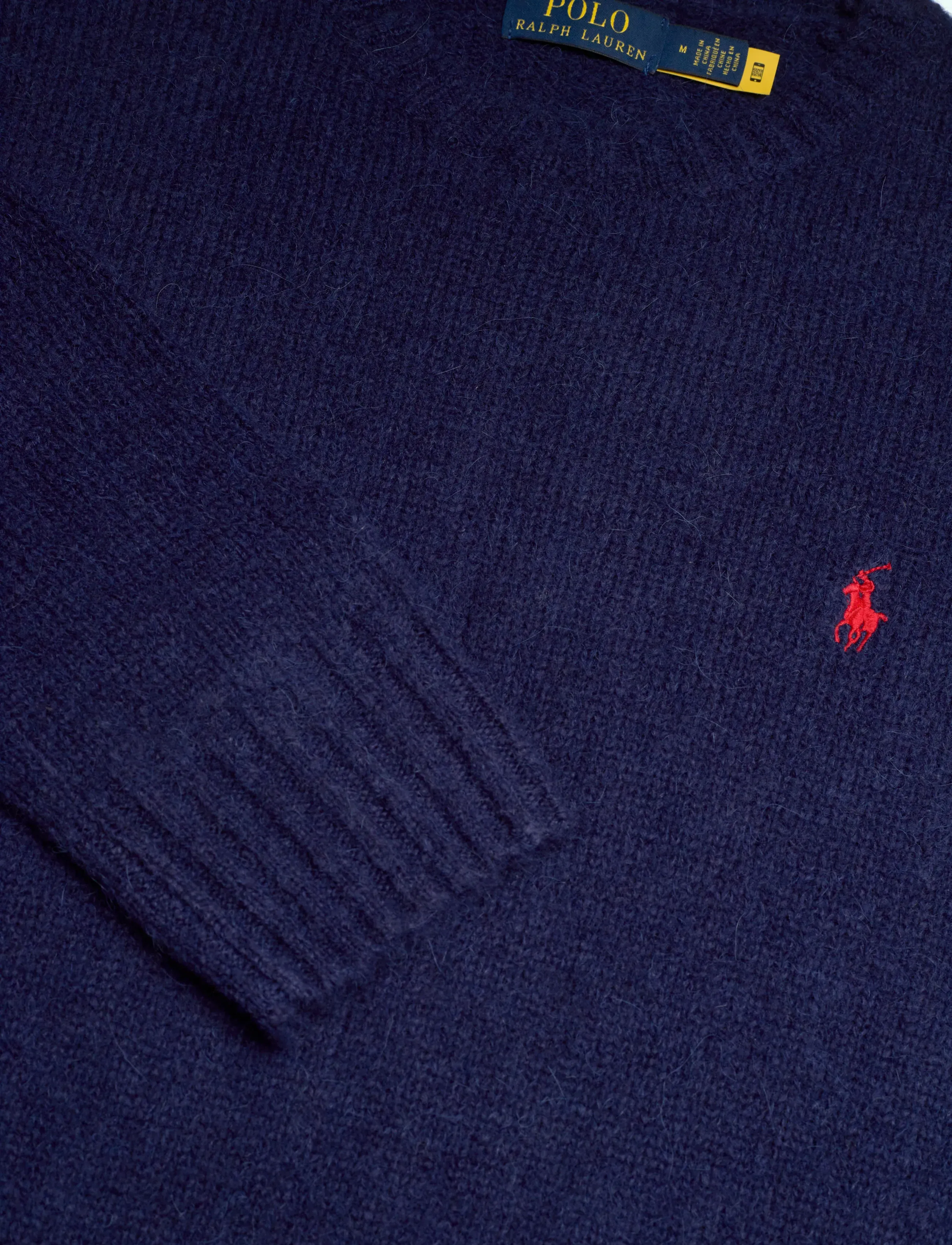 Polo Ralph Lauren - Textured Crewneck Sweater - bright navy - 2