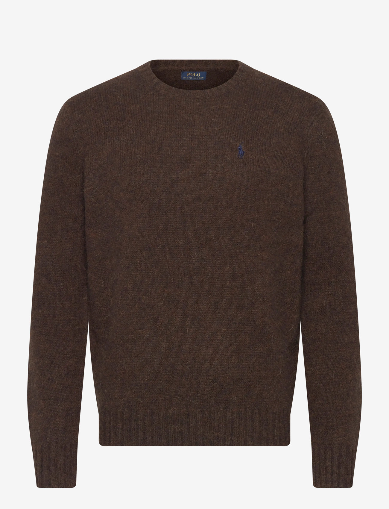 Polo Ralph Lauren - Textured Crewneck Sweater - rundhalsad - cacao brown heath - 0
