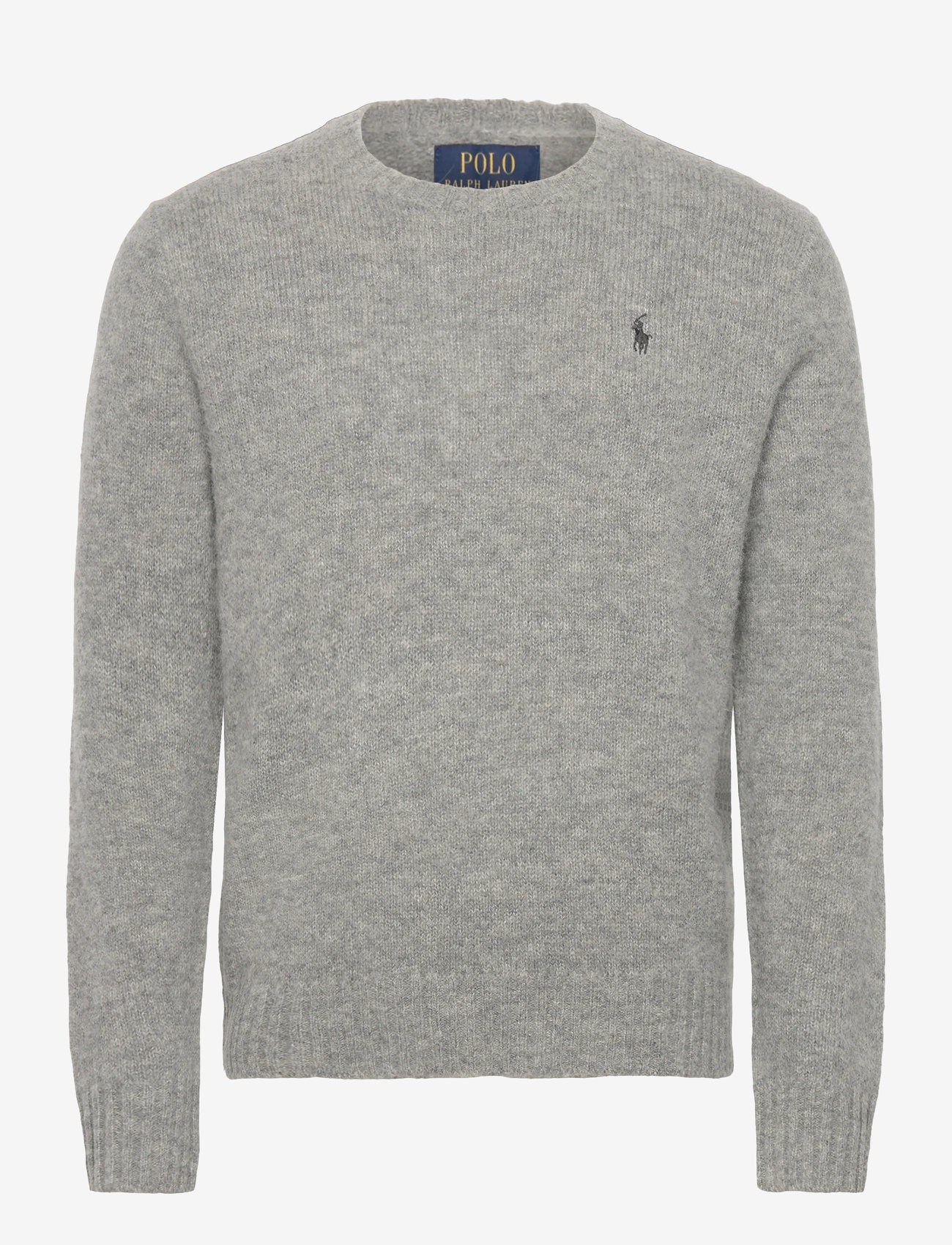 Polo Ralph Lauren - Textured Crewneck Sweater - rund hals - fawn grey heather - 0