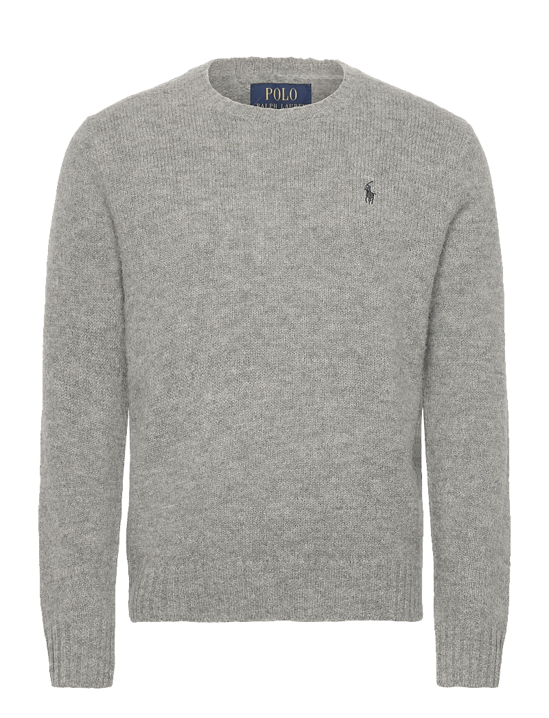 Polo Ralph Lauren - Textured Crewneck Sweater - rund hals - fawn grey heather - 0