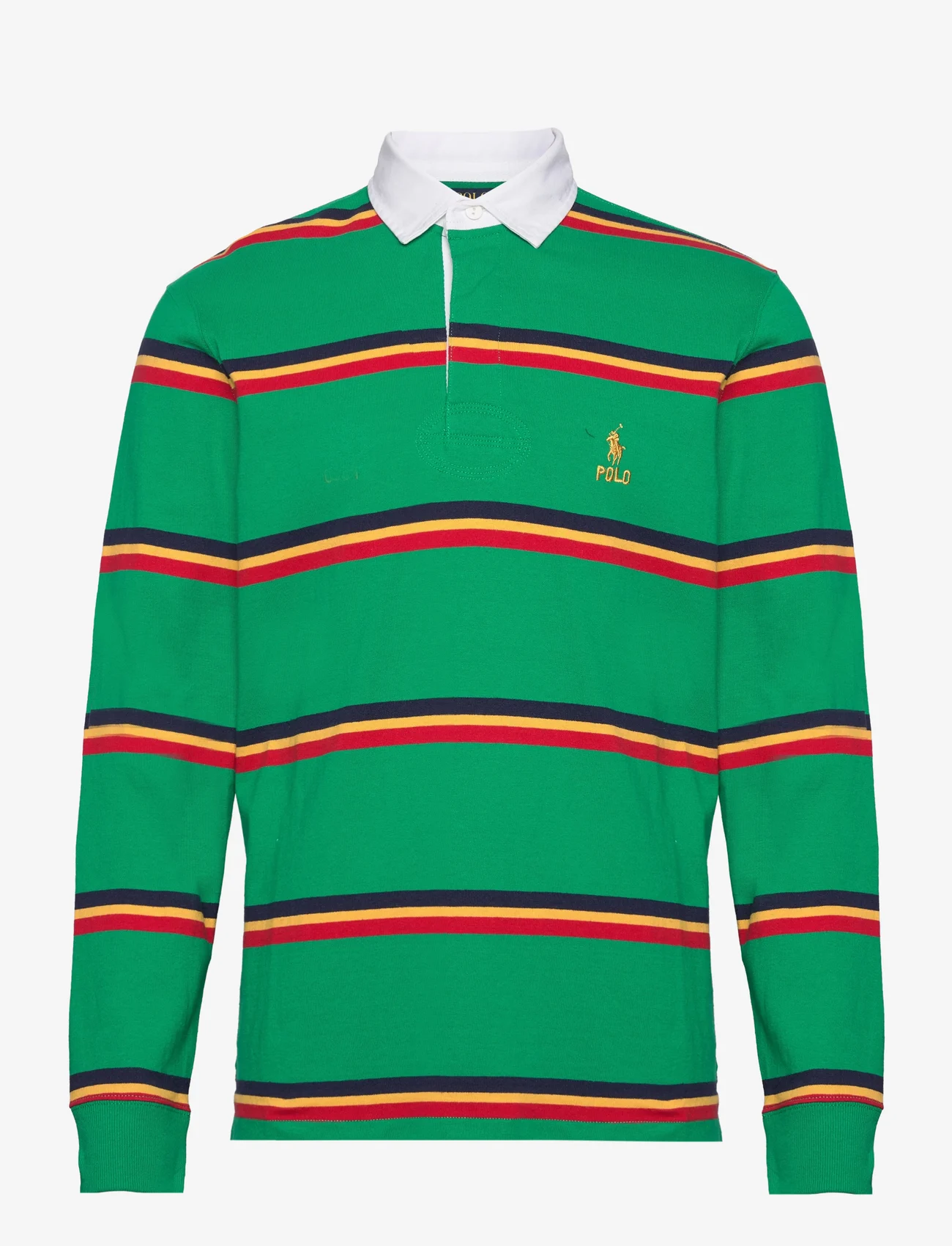 Polo Ralph Lauren - Classic Fit Jersey Rugby Shirt - polo krekli ar garām piedurknēm - billiard multi - 0