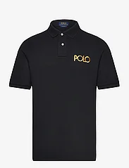 Polo Ralph Lauren - Classic Fit Logo Mesh Polo Shirt - polo krekli ar īsām piedurknēm - polo black - 1
